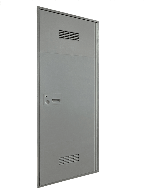 DKC EUROPE - Serie PV - Porta per cabine MT, 1 anta largh. 800 mm, senza serratura PV/180-WL PORTA 1 ANTA 80 S/SERR.