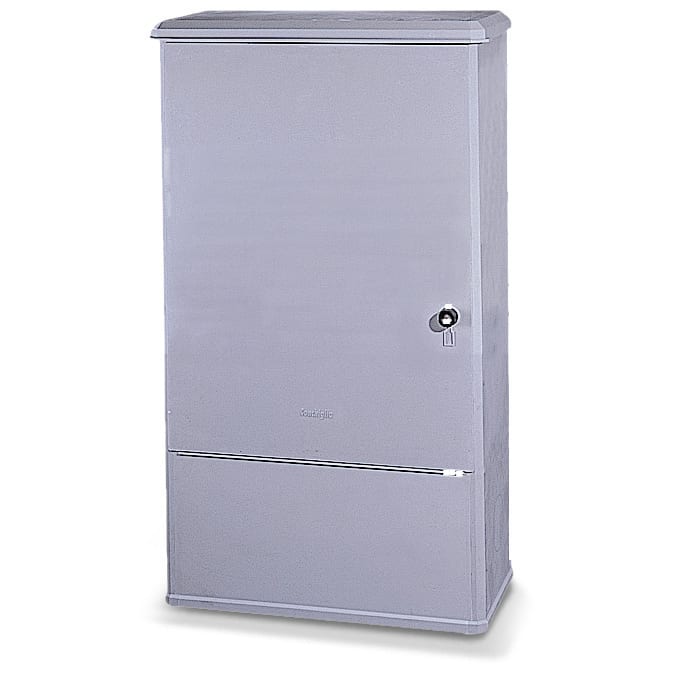 DKC EUROPE - Armadietto in vetroresina 3 vani senza serratura, dimensioni 860x1394x450 mm, CVL3/GM/0-WL.