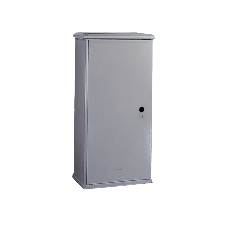 DKC EUROPE - Armadio in vetroresina a 1 vano, senza serratura, dim. 720 x 1394 x 450 mm (BxAxP) CVHP/0-WL ARMADIETTO VETRORES.