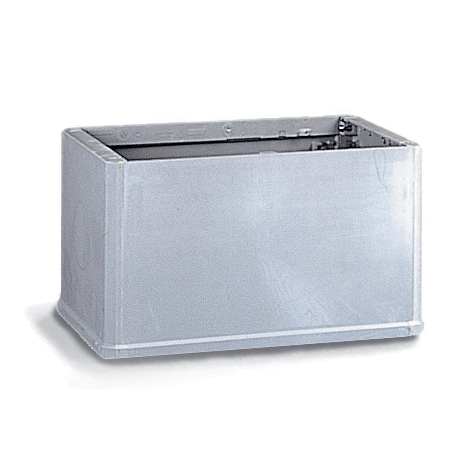 DKC EUROPE - Serie CVHP - Zoccolo in vetroresina, dimensioni 720 x 381 x 450 mm (BxAxP) per armadio ZVHP.
