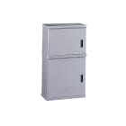 DKC EUROPE - Armadio in vetroresina a 2 vani, dimensioni 546 x 939 x 308 mm, ideale come armadietto.