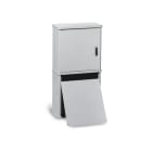 DKC EUROPE - Armadietto in vetroresina a 1 vano + zoccolo, senza serratura, dim. 546x570x308 mm - CVT-CVN/ZZ/0-WLP 073501975