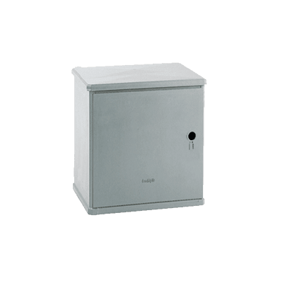 DKC EUROPE - Armadio in vetroresina a 1 vano, senza serratura, dim. 546 x 570 x 308 mm (BxAxP) CVT-CVN - CVHT/0-WL ARMADIETTO VETRORES. 073510919