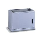 DKC EUROPE - Serie CVT-CVN - Sopralzo per armadio in vetroresina con serratura, dimensioni 546x381x308 mm. SVT Sopralzo in vetroresina. 073540007