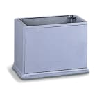 DKC EUROPE - Serie CVT-CVN - Sopralzo per armadio in vetroresina, senza serratura, dim. 546x550x308 mm (BxAxP) SSVT-WL ARMADIETTO VETRORES.