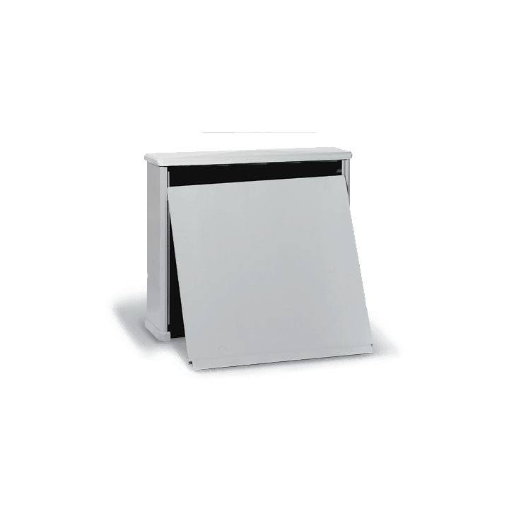 DKC EUROPE - Zoccolo in vetroresina per armadio con parete anteriore removibile, dimensioni 546x550x308 mm.