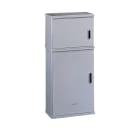 DKC EUROPE - Armadio in vetroresina a 2 vani con serratura, dim. 546x1269x424 mm, ideale come armadietto vetrores.