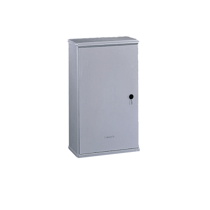 DKC EUROPE - Armadio in vetroresina a 1 vano, senza serratura, dim. 546 x 900 x 424 mm (BxAxP) CVT-CVN - CVHN/0-WL ARMADIETTO VETRORES.