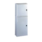 DKC EUROPE - Armadio in vetroresina a 2 vani, senza serratura, dim. 546 x 1460 x 308 mm BVNT/0-WL.