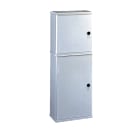 DKC EUROPE - Armadio in vetroresina a 2 vani, senza serratura, dim. 546 x 1460 x 308 mm BVNT/0-WL.
