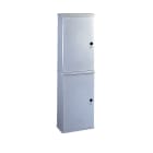 DKC EUROPE - Armadio in vetroresina a 2 vani senza serratura, dim. 546 x 1770 x 308 mm BVN/0-WL.