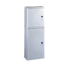 DKC EUROPE - Armadio in vetroresina a 2 vani, senza serratura, dim. 546 x 1460 x 424 mm BVHNT/0-WL ARMADIETTO VETRORES.