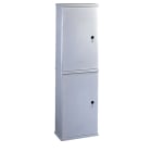 DKC EUROPE - Armadio in vetroresina a 2 vani senza serratura, dim. 546 x 1770 x 424 mm BVHN/0-WL ARMADIETTO VETRORES.