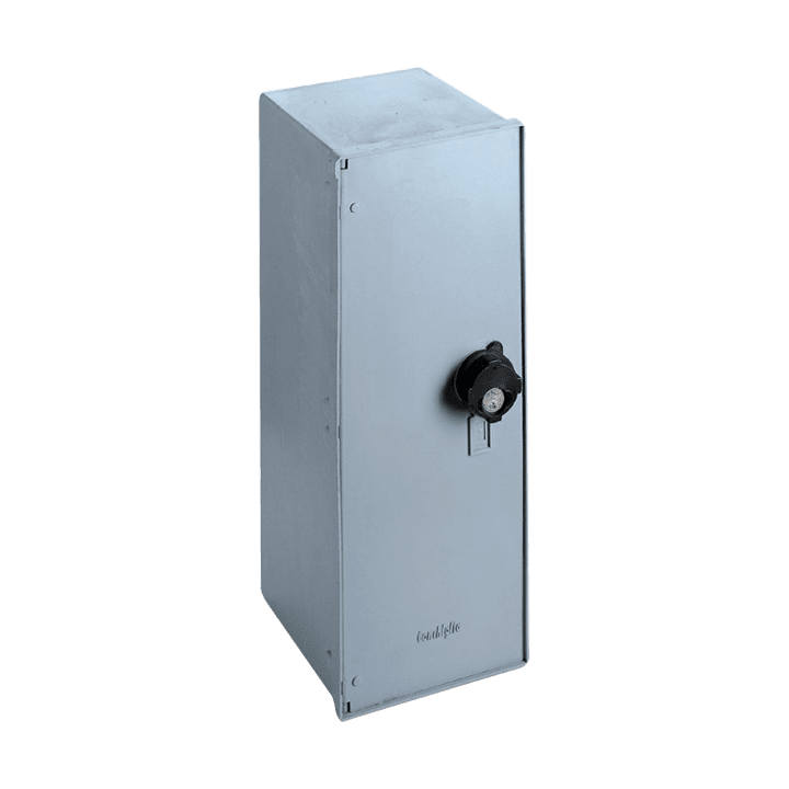 DKC EUROPE - Serie CPHX - Cassetta contatore monofase in vetroresina con serratura, dimensioni 200 x 500 x 225 mm (BxAxP) ARMADIETTO VETRORES. 075110106