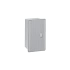 DKC EUROPE - Serie CPRM - Cassetta per contatori monofase con coperchio rigato, serratura, conforme ENEL DS4551 / CPRM/WL - Armadietto monofase senza serratura.