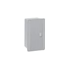 DKC EUROPE - Serie CPRM - Cassetta per contatori monofase con coperchio rigato, serratura, conforme ENEL DS4551 / CPRM/WL - Armadietto monofase senza serratura.