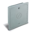 DKC EUROPE - Cassetta stradale da incasso in vetroresina vuota, dimensioni 435 x 435 x 124 mm, modello CPD/C.