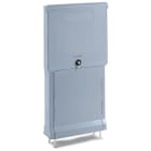 DKC EUROPE - Colonnina stradale in vetroresina vuota CPS/PT, dimensioni 533x1006x137 mm.