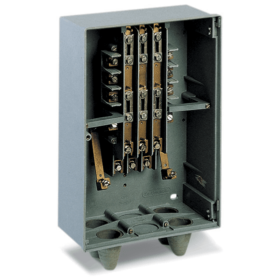 DKC EUROPE - Colonnina stradale in vetroresina, sezionatrice 3 vie, 533x1006x137 mm, CPS/3100/B/PT.