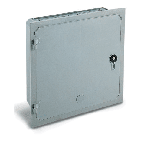 DKC EUROPE - Cassetta stradale da incasso in vetroresina vuota, dimensioni 560 x 560 x 165 mm, CPEE/C Cassetta derivata in resina.