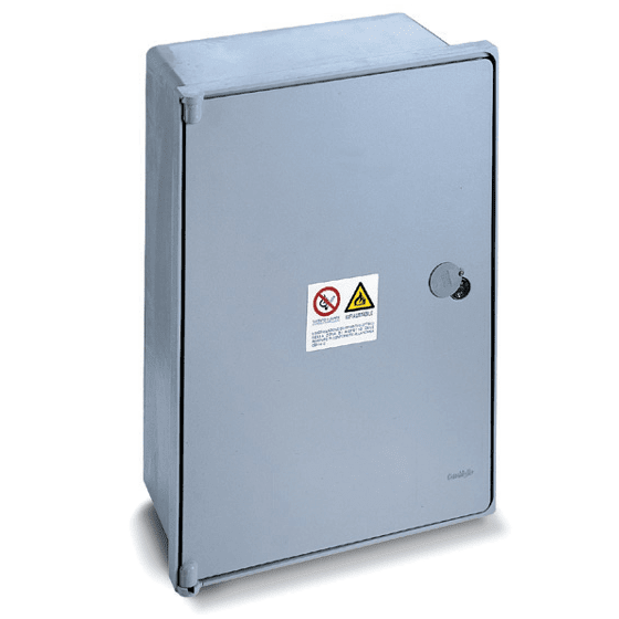 DKC EUROPE - Serie CPWR - Cassetta per contatori gas con serratura Y21, dim. 360 x 504 x 217 mm, ARMADIET. UTENZE GAS. 075740001