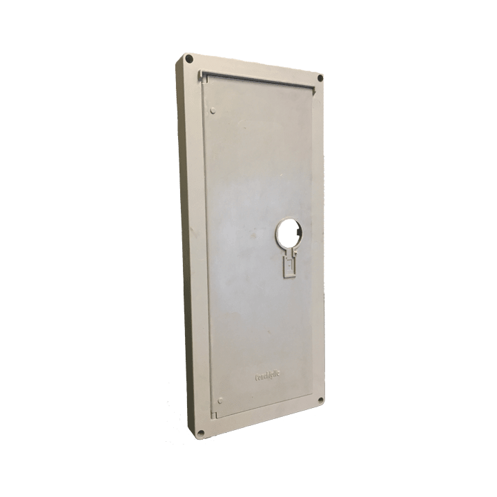 DKC EUROPE - Sportello in vetroresina per nicchia 510x200 mm (AxB), senza serratura TPV/X-WL per nicchie.