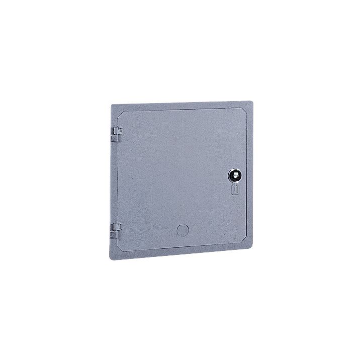 DKC EUROPE - Serie TPV - Sportello in vetroresina per nicchia 550x550 mm, serratura con chiave Y21 - TPVE/50 SPORTELLO X NICCHIE