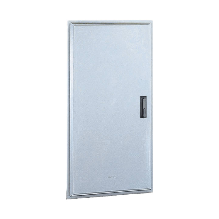 DKC EUROPE - Sportello in vetroresina per nicchia 870 x 540 mm (AxB), serratura con leva a scomparsa TPV/70.