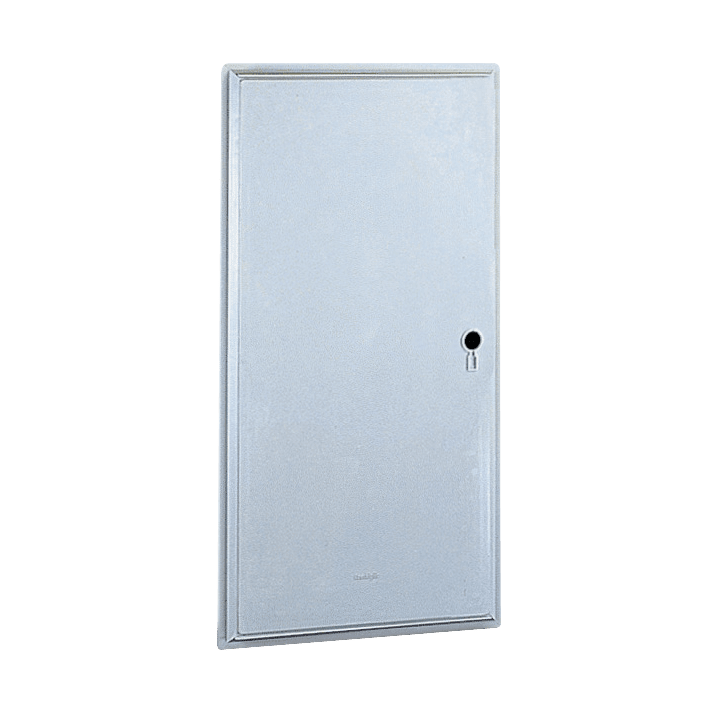DKC EUROPE - Sportello in vetroresina per nicchia 1331x660 mm (AxB), senza serratura TPV/75-WL per nicchie.