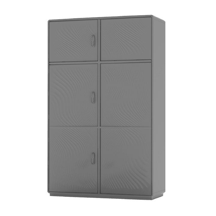 DKC EUROPE - Armadio in vetroresina Serie GRAFI 12, 3 vani, IP55, dimensioni 1840 x 1150 x 330 mm (AxBxP), codice G12-9/442A/T.