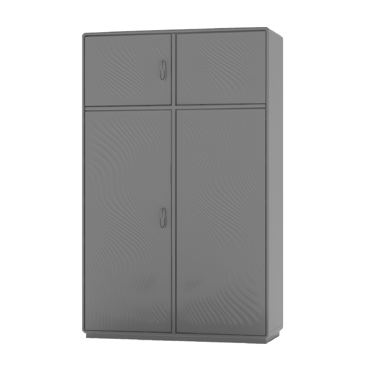 DKC EUROPE - Armadio in vetroresina Serie GRAFI 12, 2 vani, IP55, dimensioni 1390 x 1150 x 460 mm GH12-8/52A/T.