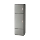 DKC EUROPE - Armadio in vetroresina Serie GRAFI 5, 2 vani + zoccolo, IP55, dim. 1390 x 580 x 330 mm (AxBxP), codice G5-8/132/ZT.