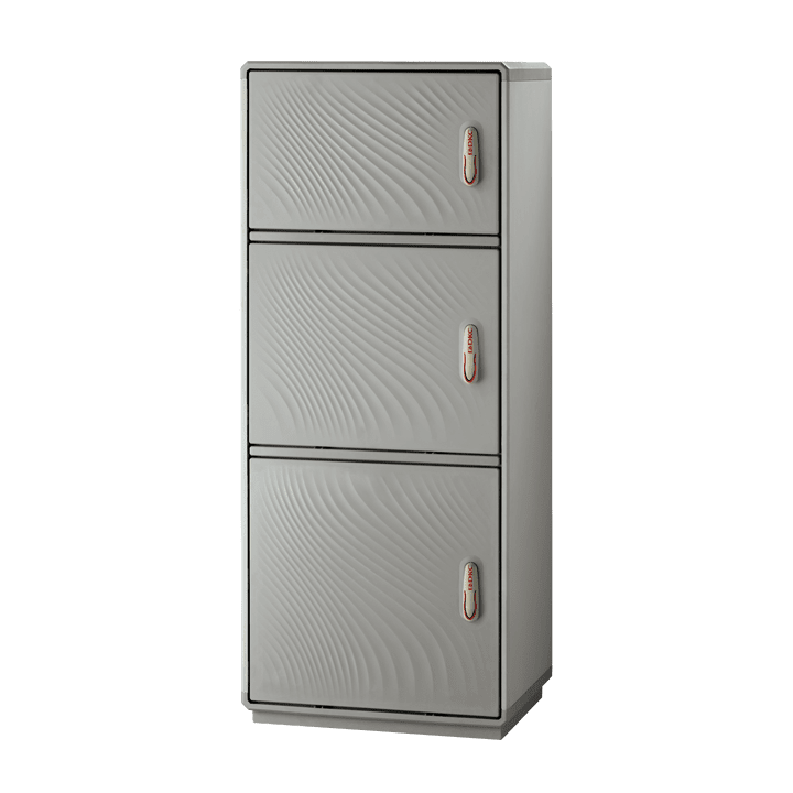 DKC EUROPE - Armadio in vetroresina Serie GRAFI 5, 3 vani, IP55, dimensioni 1840 x 580 x 330 mm (AxBxP), codice G5-9/531/T.