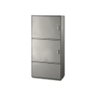 DKC EUROPE - Armadio in vetroresina Serie GRAFI 5, 2 vani + zoccolo, IP55, dim. 1120 x 580 x 460 mm GH5-6/111/ZT ARMADIO SMC C/ZOCC GRA.