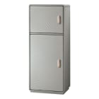 DKC EUROPE - Armadio in vetroresina Serie GRAFI 5, 2 vani, IP55, dimensioni 1840 x 580 x 460 mm GH5-9/82/T.