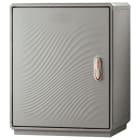 DKC EUROPE - Armadio in vetroresina Serie GRAFI 7, 1 vano, IP55, dimensioni 715 x 685 x 330 mm (AxBxP), modello G7-4/4/T.