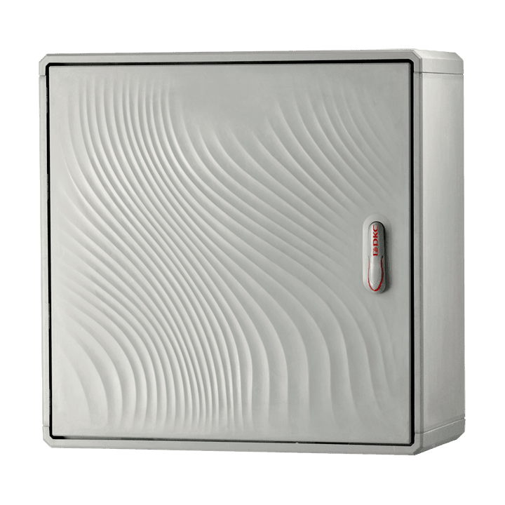 DKC EUROPE - Serie GRAFI 7 - Sopralzo in vetroresina, 1 vano, IP55, dim. 460 x 685 x 460 mm (AxBxP) GH7-2/2/S SMC SOPRALZO GRAFI-7 077712909