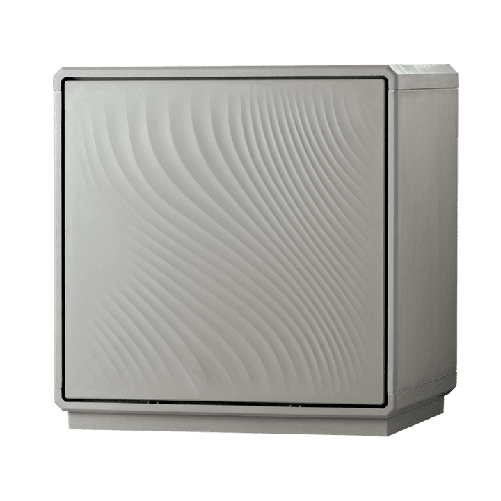 DKC EUROPE - Serie GRAFI 7 - Zoccolo per armadio in vetroresina, 1 vano, IP55, dim. 490 x 685 x 460 mm (AxBxP) GH7-2/ZT ZOCCOLO SMC GRAFI-7