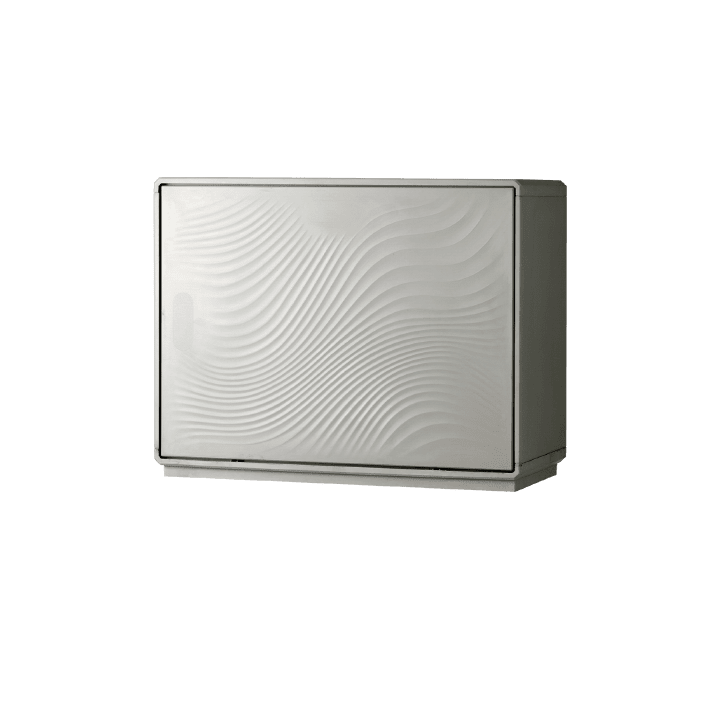 DKC EUROPE - Serie GRAFI 9 - Zoccolo per armadio in vetroresina, IP55, dimensioni 490 x 910 x 330 mm (AxBxP) G9-2/ZT ZOCCOLO SMC GRAFI-9. 077902955