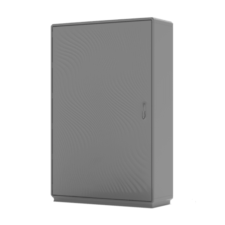 DKC EUROPE - Armadio in vetroresina Serie GRAFI 9, 1 vano, IP55, dimensioni 1390 x 910 x 330 mm (AxBxP), modello G9-8/8/T. 077908101