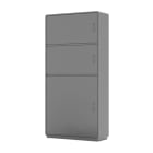 DKC EUROPE - Armadio in vetroresina Serie GRAFI 9, 3 vani, IP55, dimensioni 1840 x 910 x 330 mm, codice G9-9/522/T.