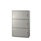 DKC EUROPE - Armadio in vetroresina Serie GRAFI 9, 3 vani, IP55, dimensioni 1390 x 910 x 460 mm GH9-8/222/T.