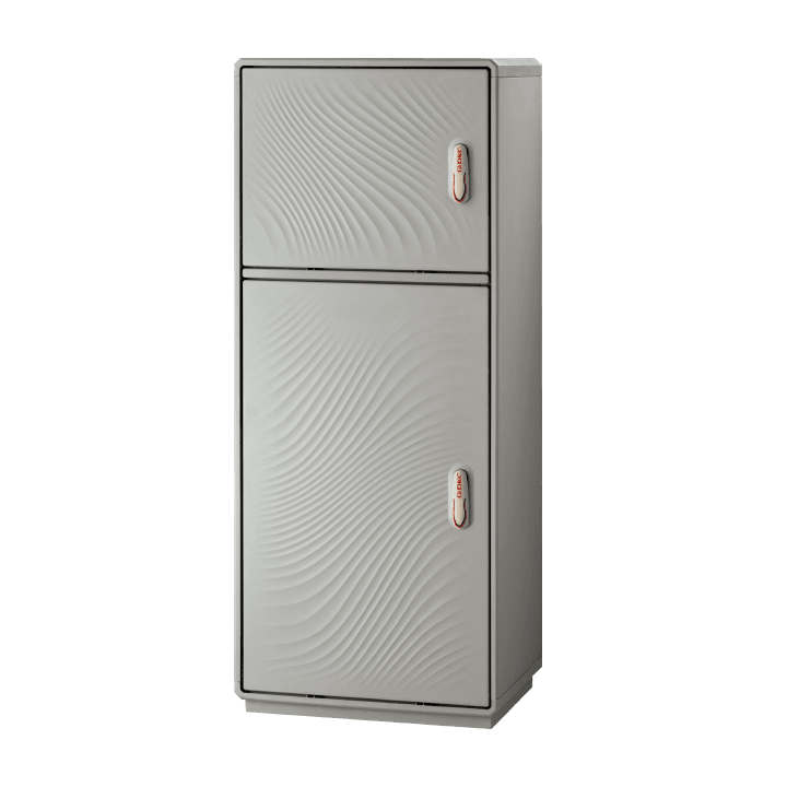 DKC EUROPE - Armadio in vetroresina Serie GRAFI 9, 2 vani, IP55, dimensioni 1840 x 910 x 460 mm GH9-9/82/T.
