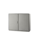 DKC EUROPE - Armadio in vetroresina Serie GRAFI 12, 1 vano, IP44, dimensioni 490 x 1150 x 330 mm (AxBxP), modello G12-2/2A/T-4.