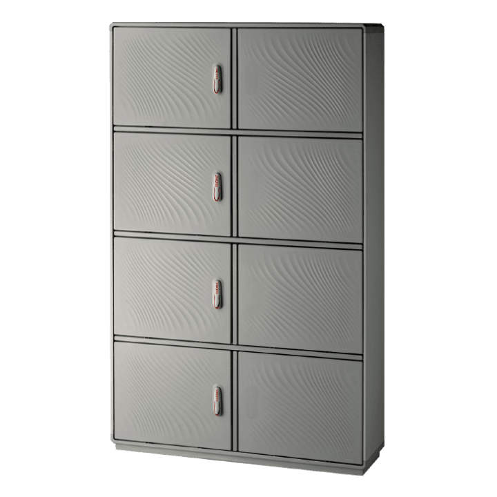 DKC EUROPE - Armadio SMC GRAFI G12-9/2222A/T-4 in vetroresina, 4 vani, IP44, 1840 x 1150 x 330 mm.