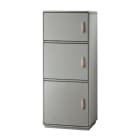 DKC EUROPE - Armadio in vetroresina, 3 vani, IP44, dimensioni 1840 x 580 x 330 mm (AxBxP) GRAFI-5 G5-9/531/T-4 SMC.