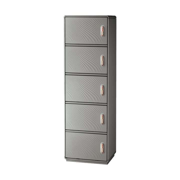 DKC EUROPE - Armadio in vetroresina Serie GRAFI 5, 5 vani, IP44, dimensioni 1840 x 580 x 330 mm (AxBxP), codice G5-9/11111/T-4.