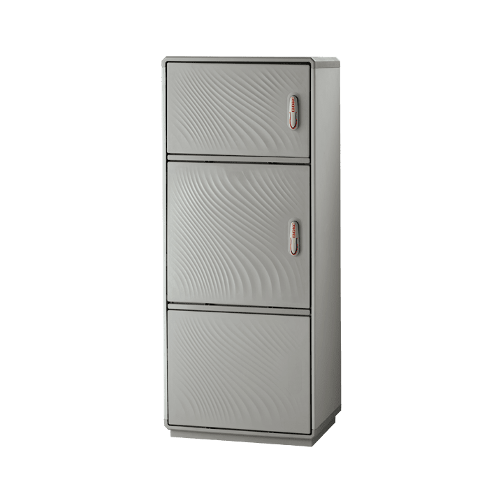 DKC EUROPE - Armadio in vetroresina Serie GRAFI 5, 2 vani + zoccolo, IP44, dim. 1390 x 580 x 460 mm GH5-8/231/ZT-4 SMC C/ZOCC G.