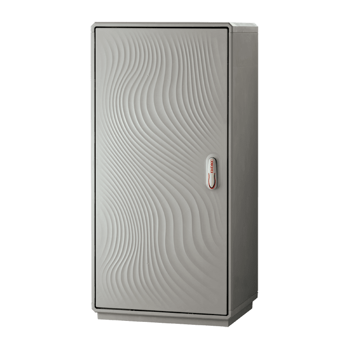 DKC EUROPE - Armadio in vetroresina Serie GRAFI 7, 1 vano, IP44, dimensioni 1390 x 685 x 460 mm GH7-8/8/T-4.