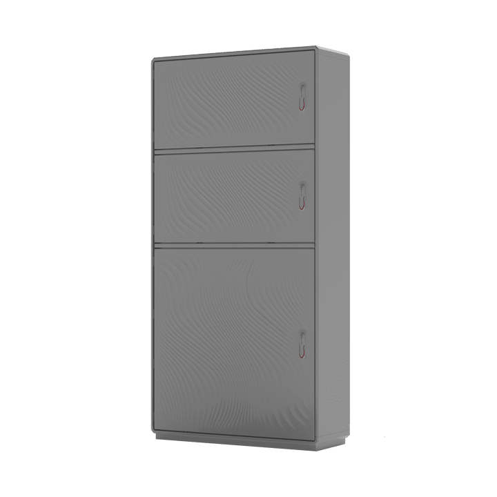 DKC EUROPE - Armadio in vetroresina, 3 vani, IP44, dimensioni 1840 x 685 x 460 mm (AxBxP) GH7-9/522/T-4 ARMADIO SMC GRAFI-7.